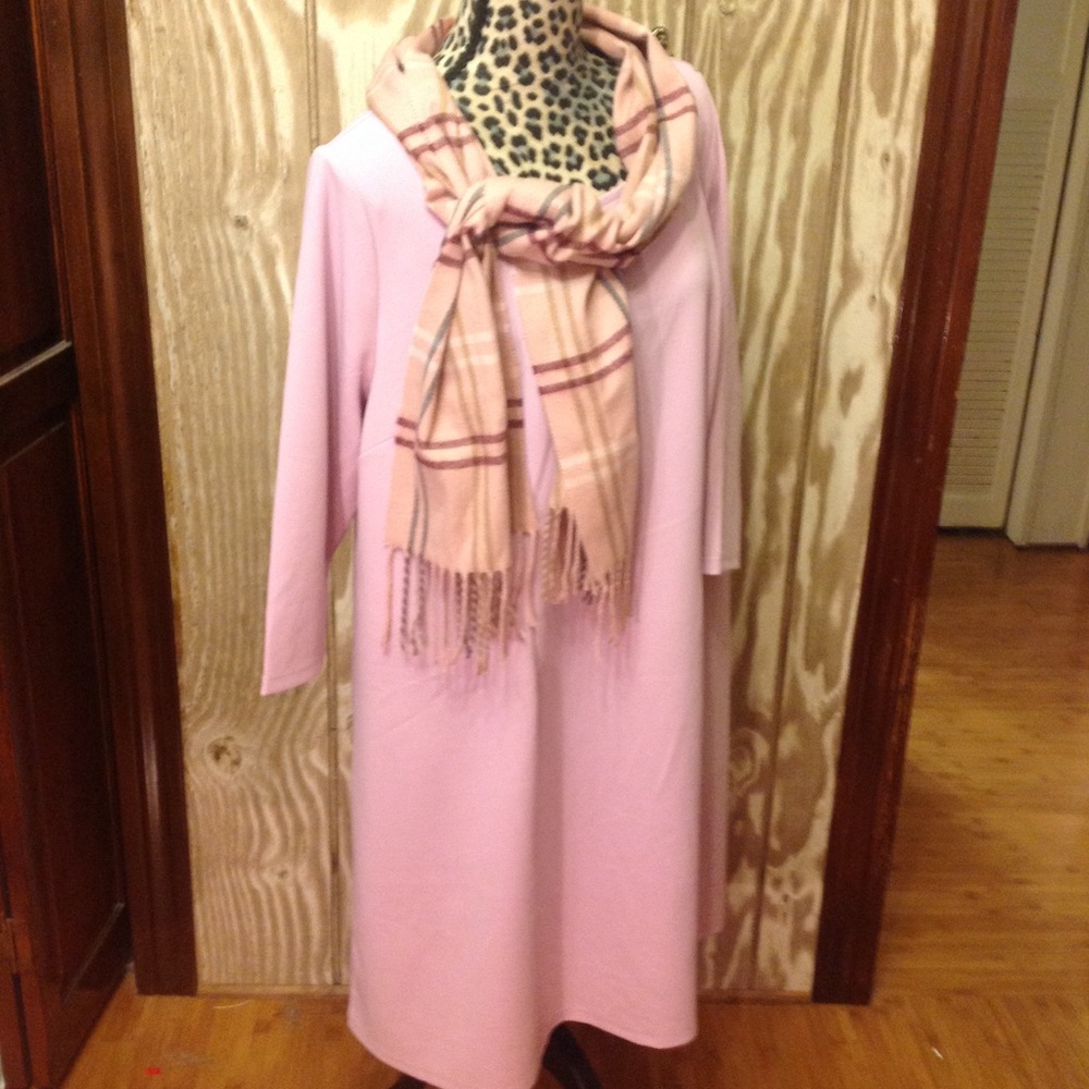 Last One! NWT Lilac Soft Purple Midi Dress 26W 28W 3X 4X Plus